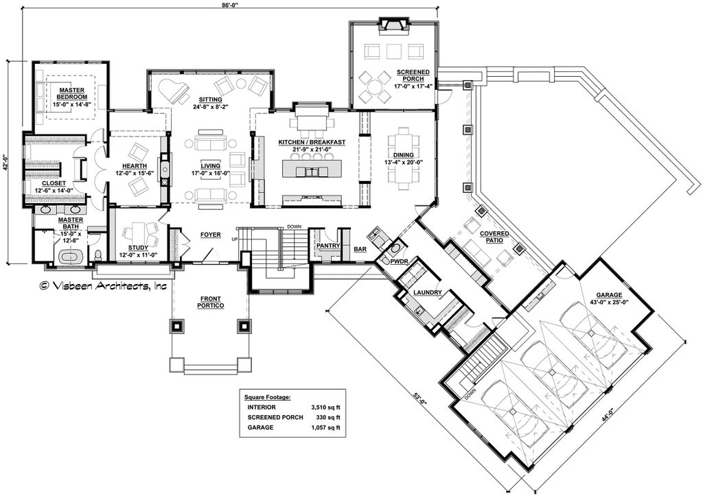 custom home blueprint