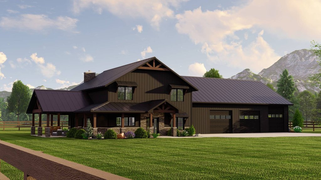 custom farm house